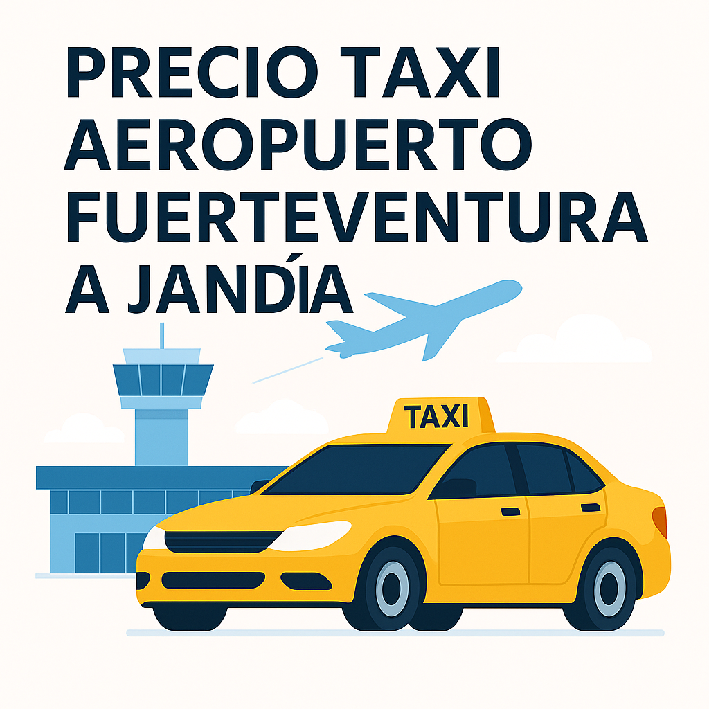 precio taxi aeropuerto fuerteventura a jandía